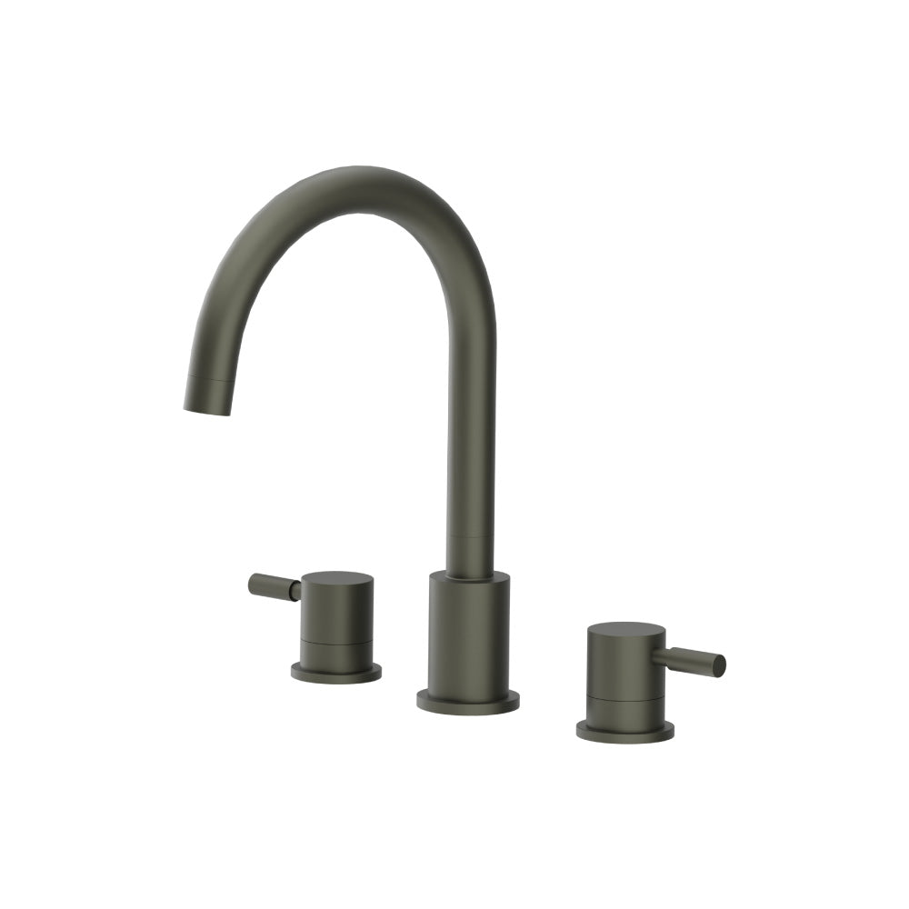 Flusso Serie 100 100.2410 3 Hole Deck Mount Roman Tub Faucet