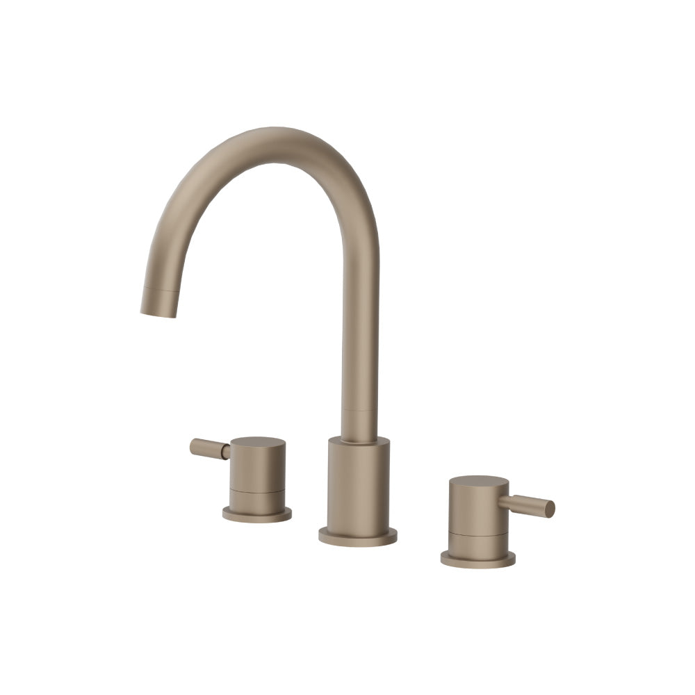 Flusso Serie 100 100.2410 3 Hole Deck Mount Roman Tub Faucet