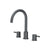 Flusso Serie 100 100.2410 3 Hole Deck Mount Roman Tub Faucet