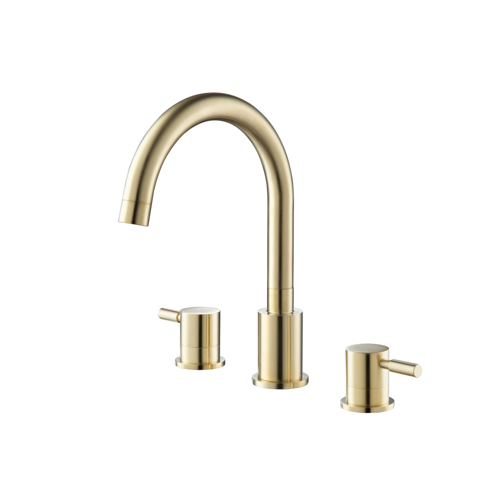 Flusso Serie 100 100.2410 3 Hole Deck Mount Roman Tub Faucet
