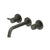 Flusso Serie 100 100.2450 Two Handle Wall Mounted Tub Filler