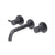 Flusso Serie 100 100.2450 Two Handle Wall Mounted Tub Filler
