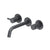 Flusso Serie 100 100.2450 Two Handle Wall Mounted Tub Filler