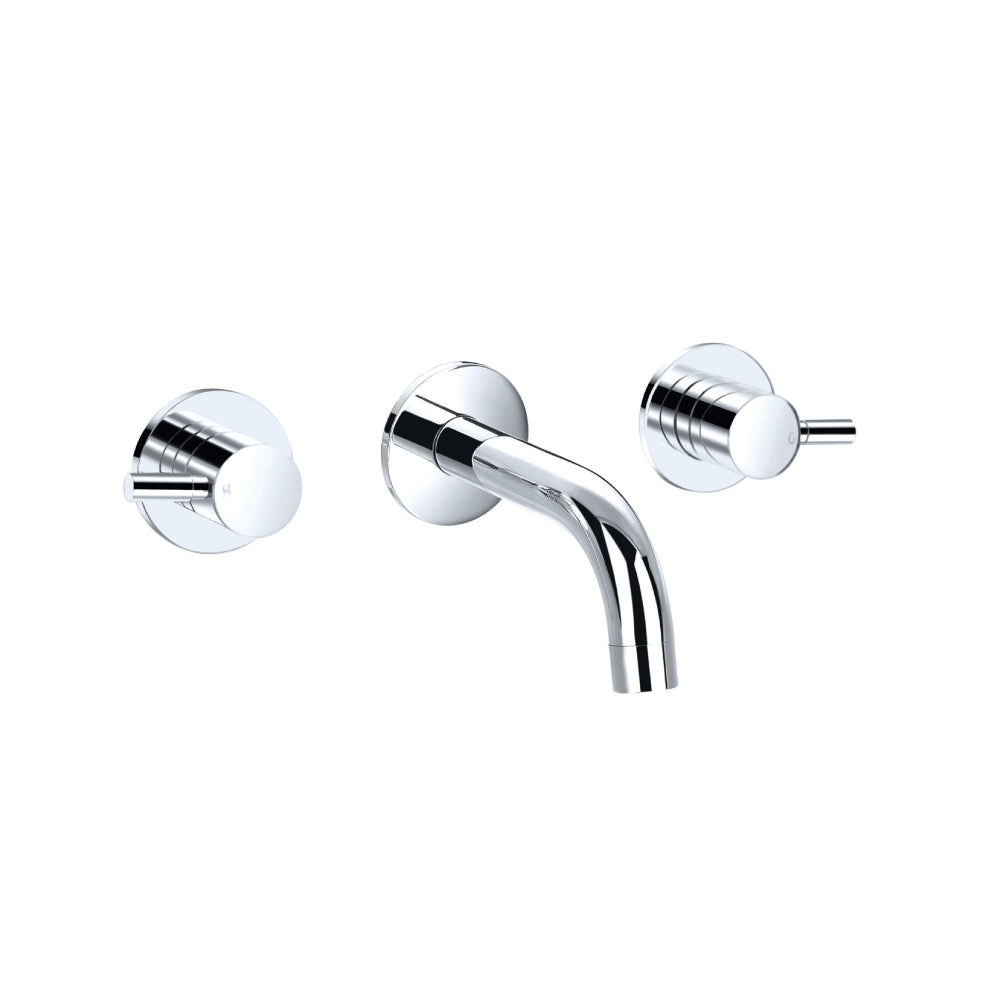 Flusso Serie 100 100.2450T Trim For Two Handle Wall Mounted Tub Filler - Parent