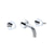Flusso Serie 100 100.2450T Trim For Two Handle Wall Mounted Tub Filler - Parent
