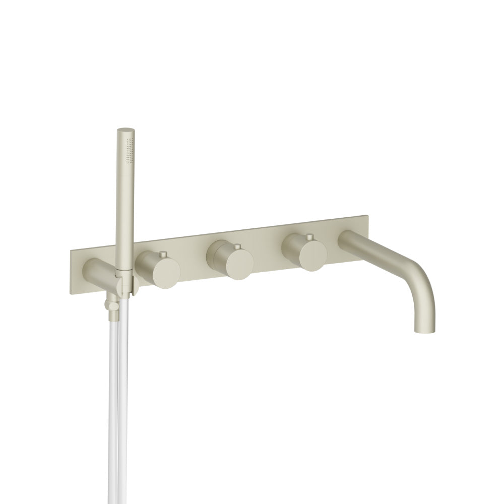 Flusso Serie 100 100.2691 Wall Mount Tub Filler With Hand Shower