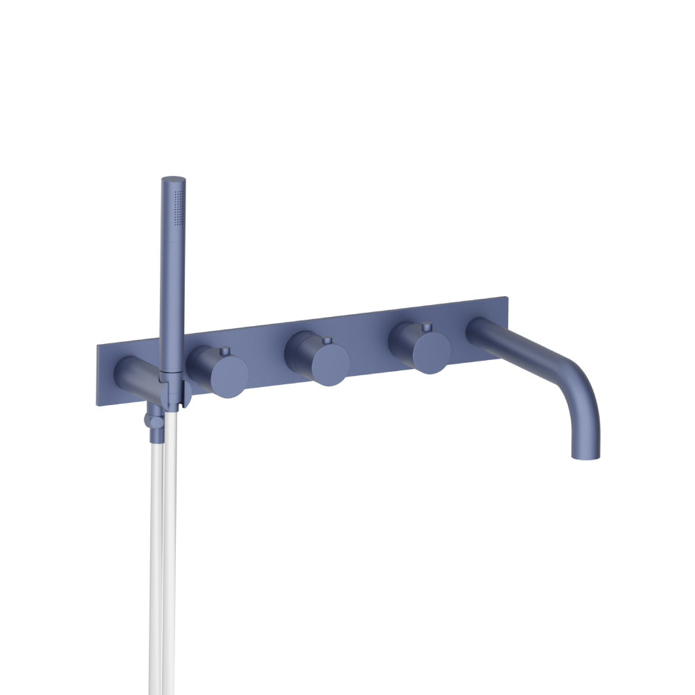 Flusso Serie 100 100.2691 Wall Mount Tub Filler With Hand Shower
