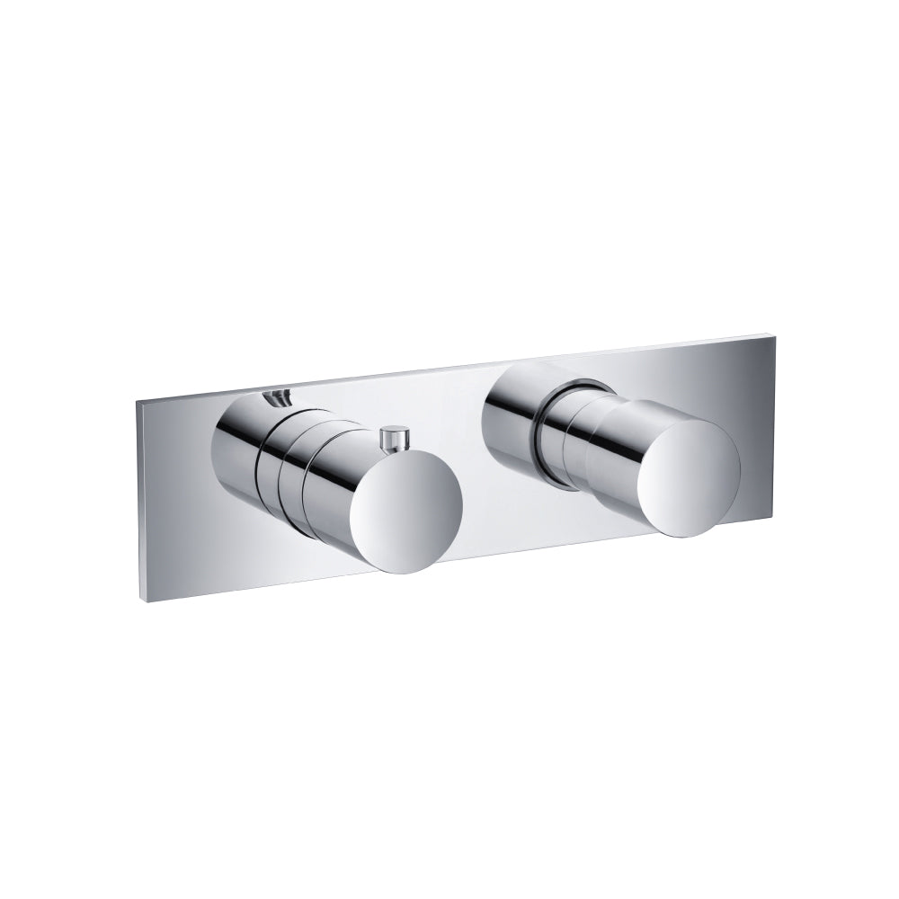 Flusso Serie 100 100.2693 3/4" Horizontal Thermostatic Shower Valve & Trim - 1 Ouptut