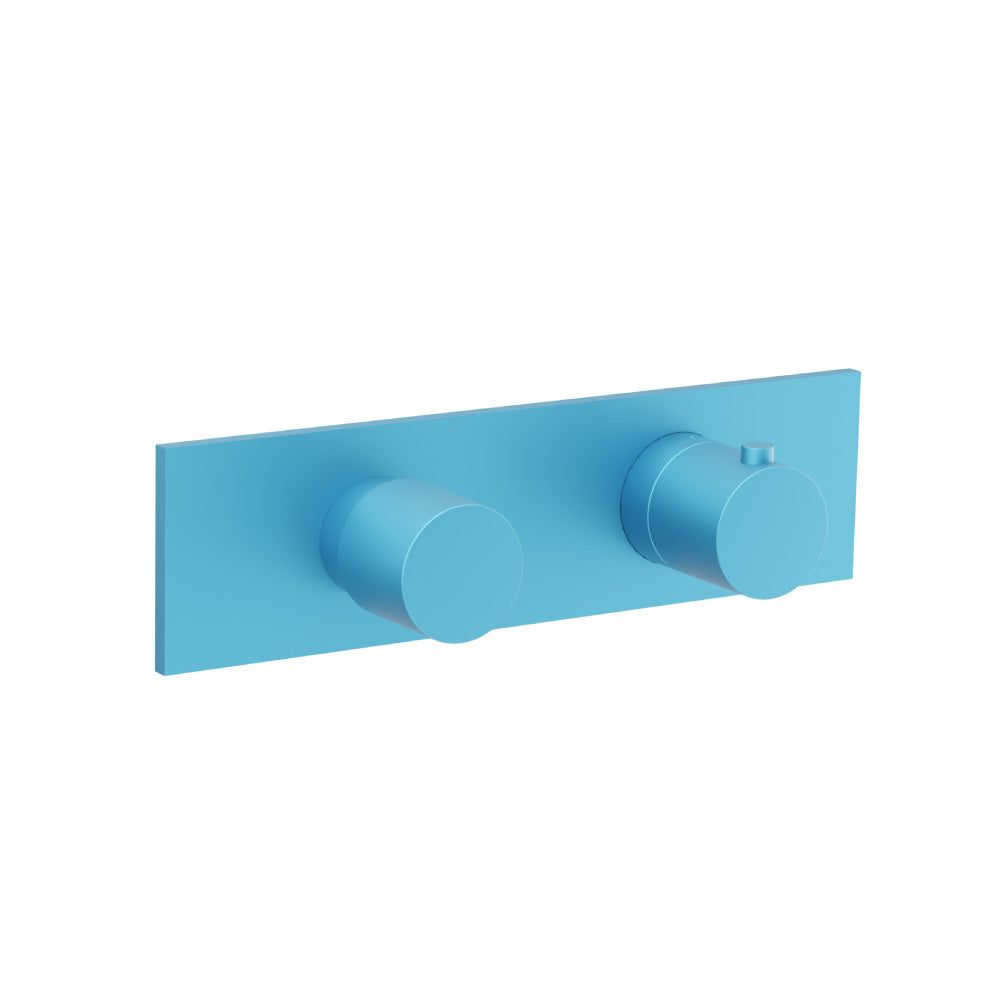 Flusso Serie 100 100.2693 3/4" Horizontal Thermostatic Shower Valve & Trim - 1 Ouptut