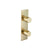 Flusso Serie 100 100.2720 3/4" Horizontal Thermostatic Shower Valve & Trim - 1- Output