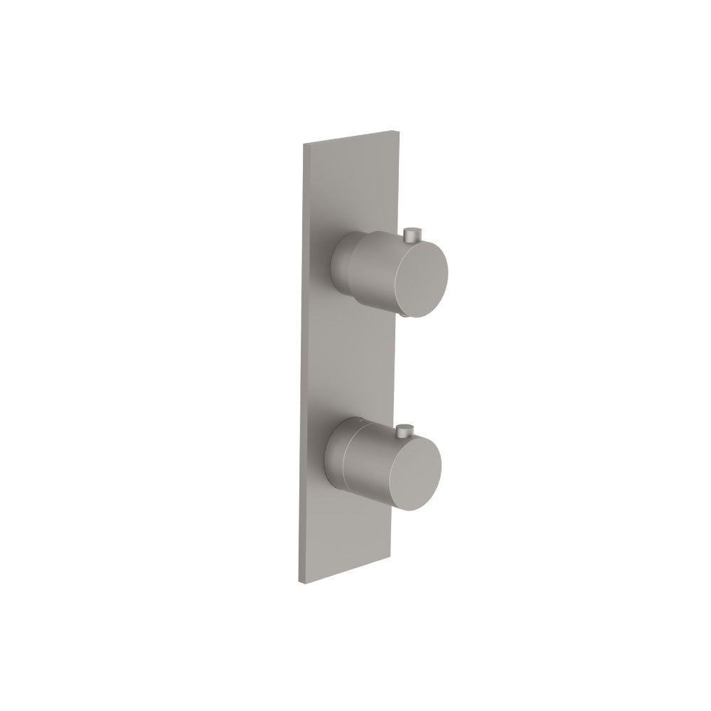 Flusso Serie 100 100.2720 3/4" Horizontal Thermostatic Shower Valve & Trim - 1- Output