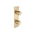 Flusso Serie 100 100.2740 3/4" Thermostatic Shower Valve & Trim - 2-Output