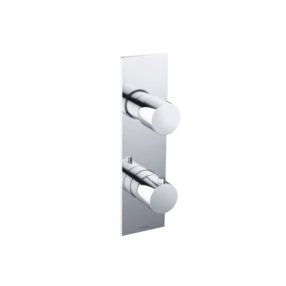 Flusso Serie 100 100.2780 3/4" Thermostatic Shower Valve & Trim - 3-Output