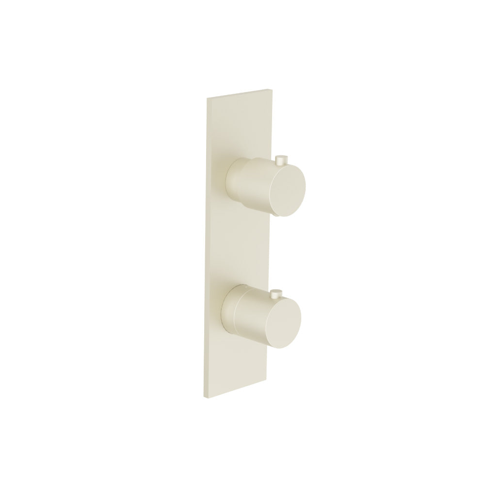 Flusso Serie 100 100.2780 3/4" Thermostatic Shower Valve & Trim - 3-Output