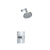 Flusso Serie 100 100.3000 Single Output Shower Set With ABS Shower Head & Arm