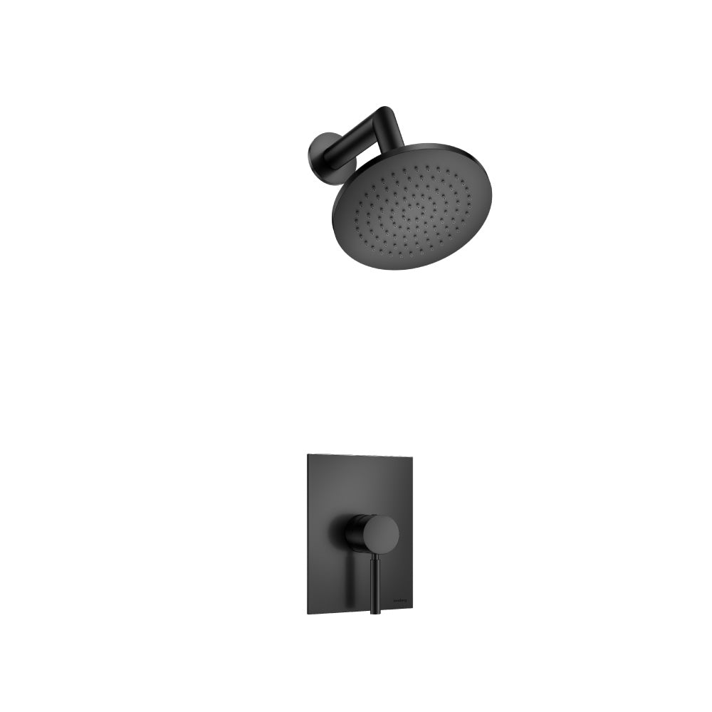 Flusso Serie 100 100.3050 Single Output Shower Set With Brass Shower Head & Arm