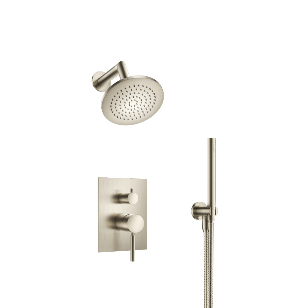 Flusso Serie 100 100.3250 Two Output Shower Set With Shower Head And Hand Held