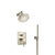 Flusso Serie 100 100.3250 Two Output Shower Set With Shower Head And Hand Held