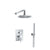 Flusso Serie 100 100.3300 Two Output Shower Set With Shower Head And Hand Held