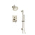 Flusso Serie 100 100.3400 Two Output Shower Set With Shower Head, Hand Held And Slide Bar - Parent