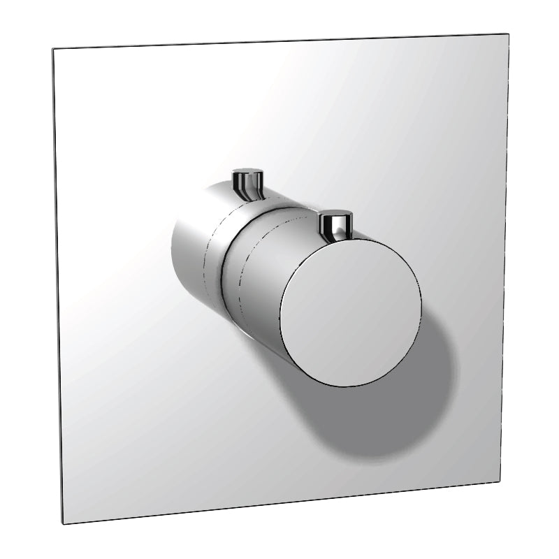 Flusso Serie 100 100.4201 3/4" Thermostatic Valve With Trim