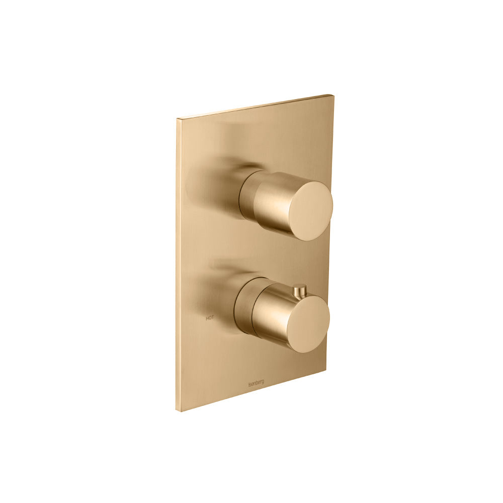 Flusso Serie 100 100.4301 3/4" Thermostatic Valve & Trim - 3 Output
