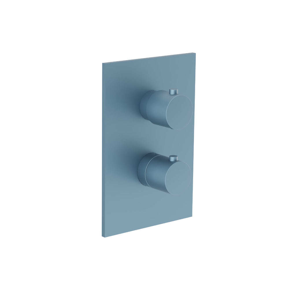 Flusso Serie 100 100.4301 3/4" Thermostatic Valve & Trim - 3 Output