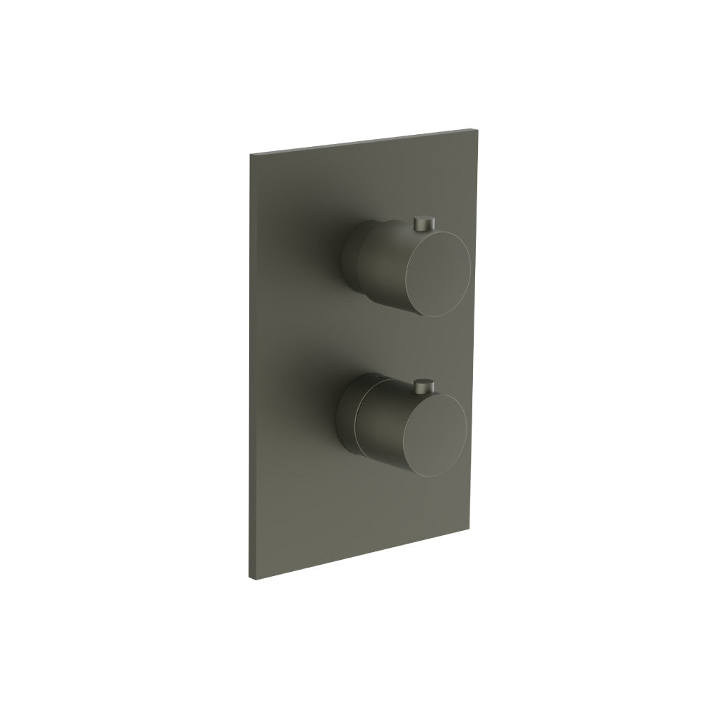 Flusso Serie 100 100.4301 3/4" Thermostatic Valve & Trim - 3 Output