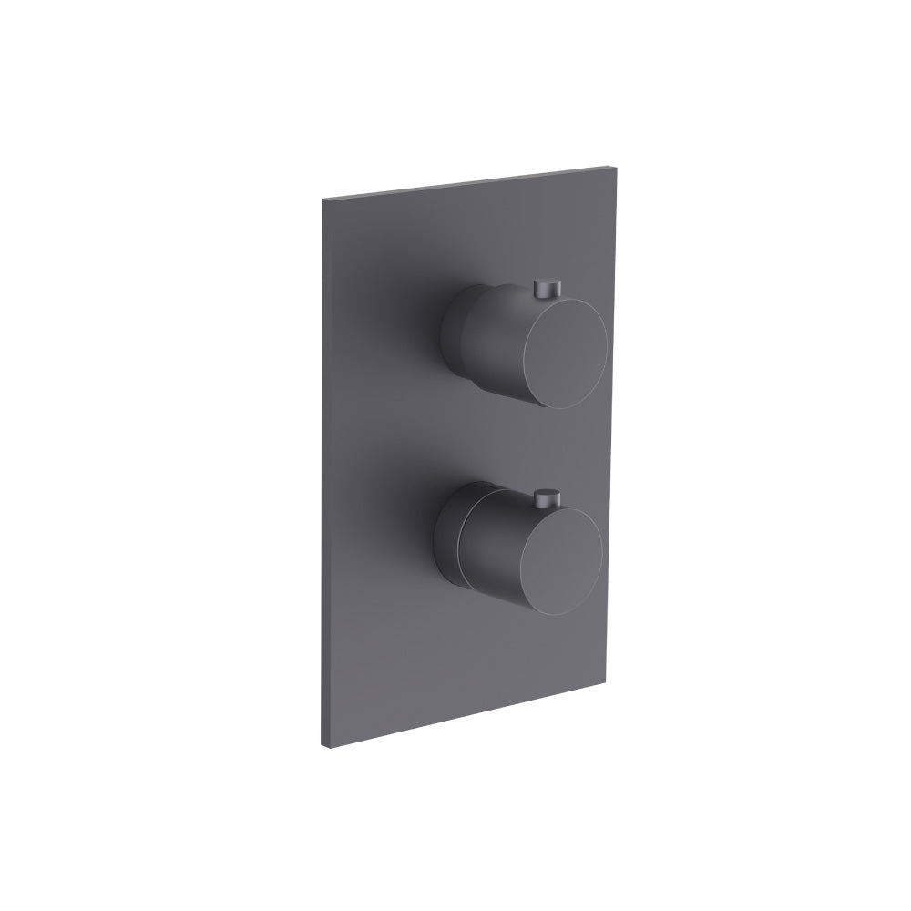 Flusso Serie 100 100.4301 3/4" Thermostatic Valve & Trim - 3 Output