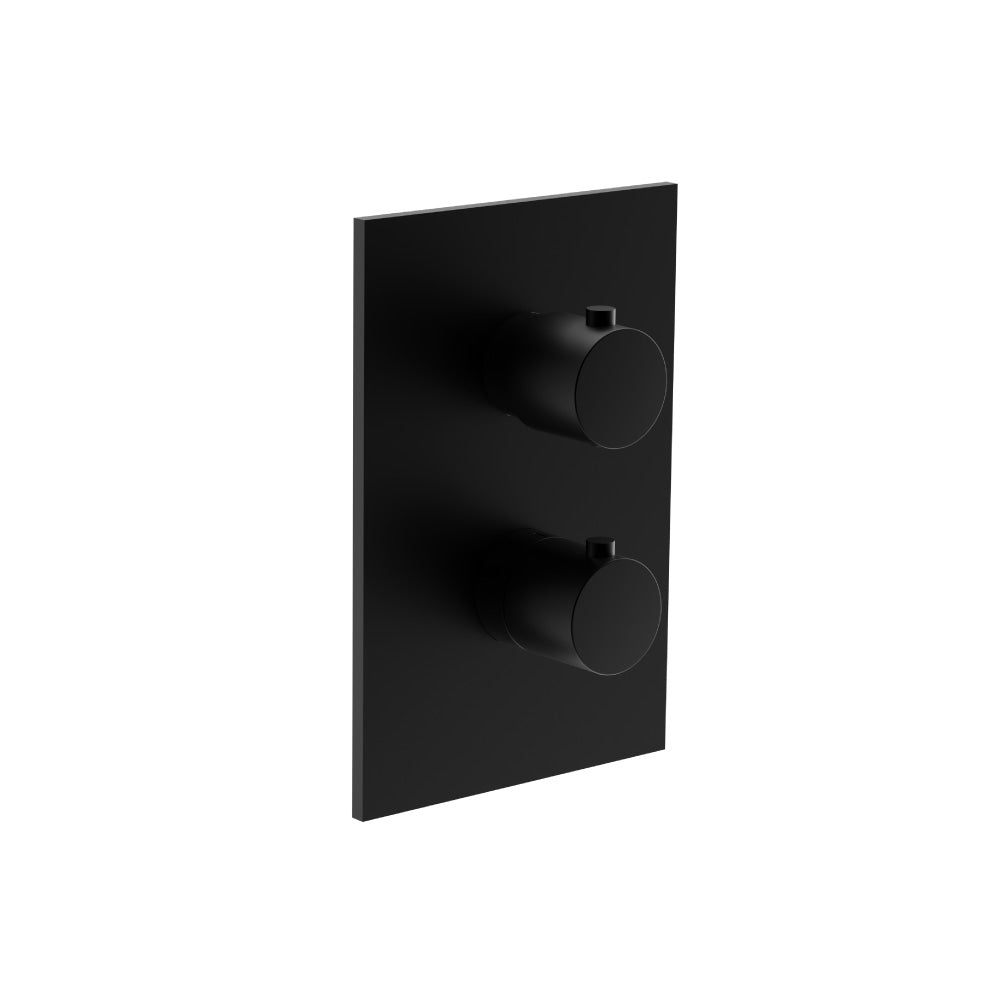 Flusso Serie 100 100.4301 3/4" Thermostatic Valve & Trim - 3 Output