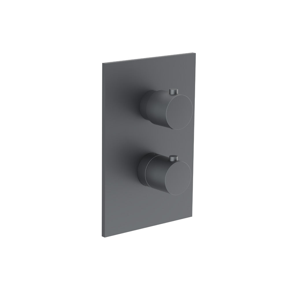 Flusso Serie 100 100.4301 3/4" Thermostatic Valve & Trim - 3 Output