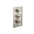 Flusso Serie 100 100.4401 3/4" Thermostatic Valve and Trim - 2 Outputs