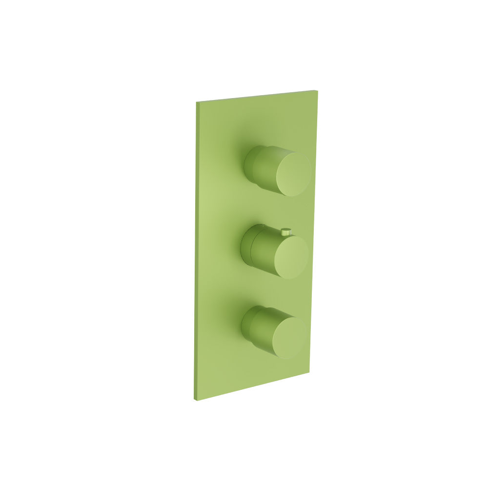 Flusso Serie 100 100.4401 3/4" Thermostatic Valve and Trim - 2 Outputs