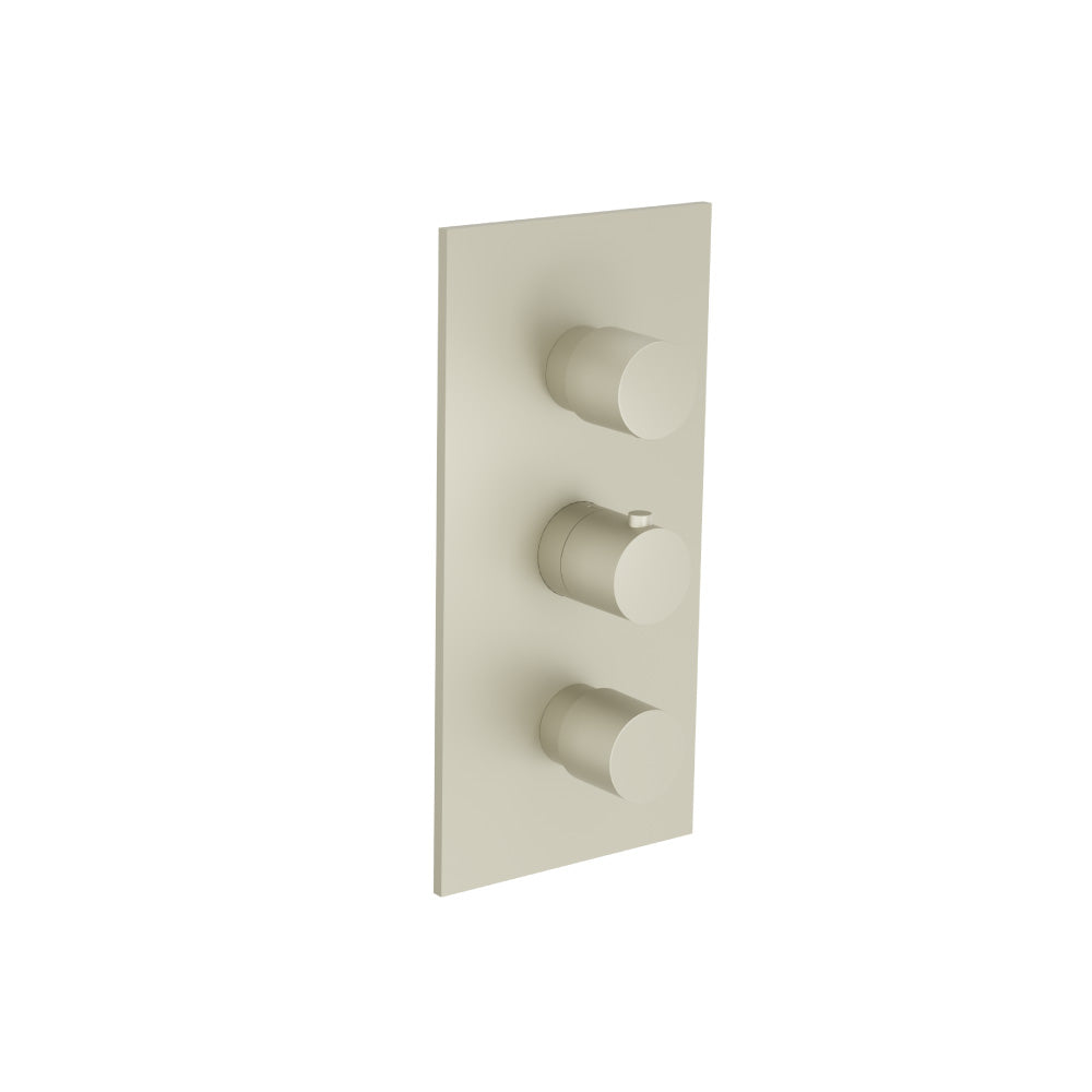 Flusso Serie 100 100.4401 3/4" Thermostatic Valve and Trim - 2 Outputs