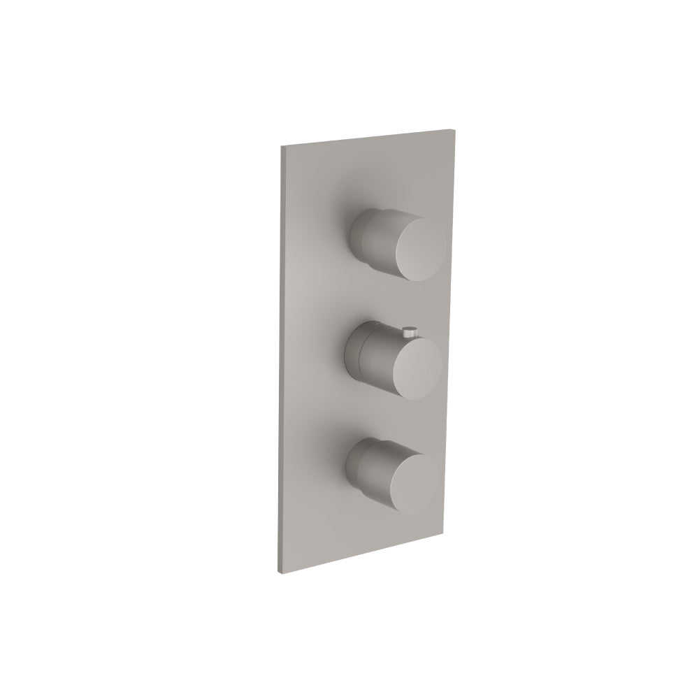 Flusso Serie 100 100.4401 3/4" Thermostatic Valve and Trim - 2 Outputs