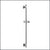 Flusso Serie 100 100.601001A Shower Slide Bar