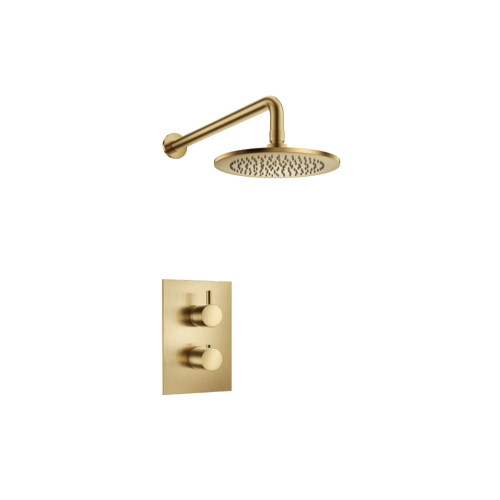 Flusso Serie 100 100.7000 Single Output Shower Set With Shower Head And Arm