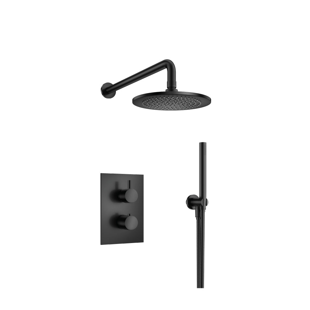 Flusso Serie 100 100.7050 Two Output Shower Set With Shower Head And Hand Held