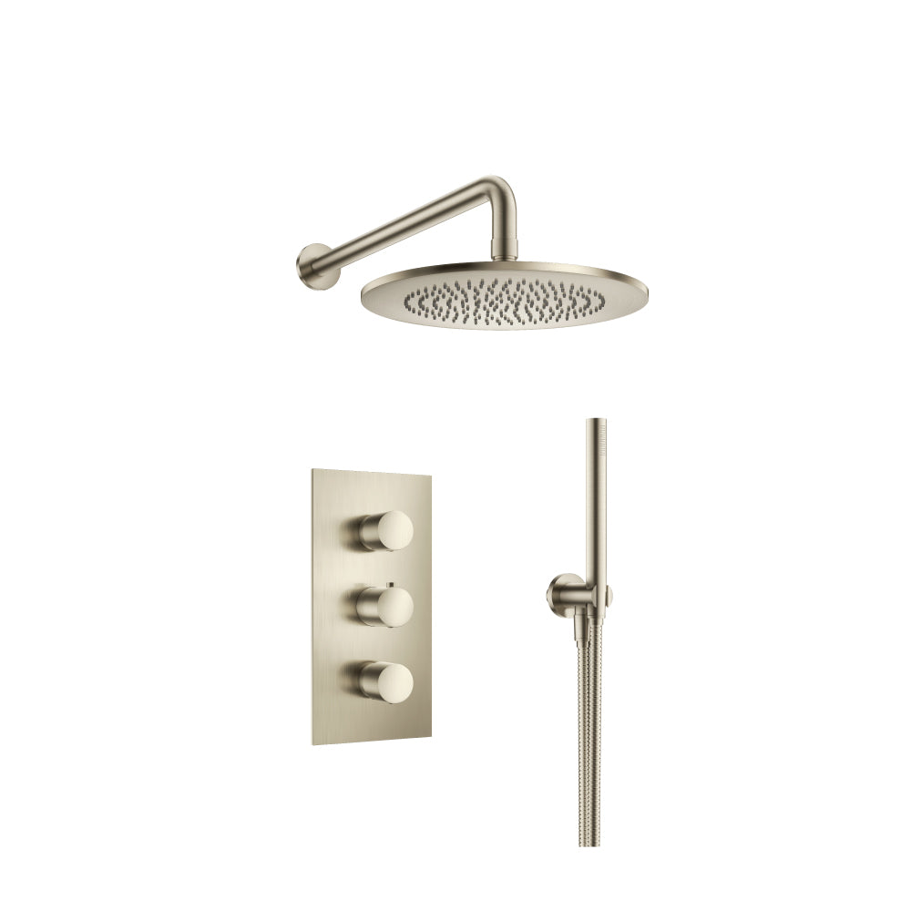 Flusso Serie 100 100.7150 Two Output Shower Set With Shower Head And Hand Held - Parent