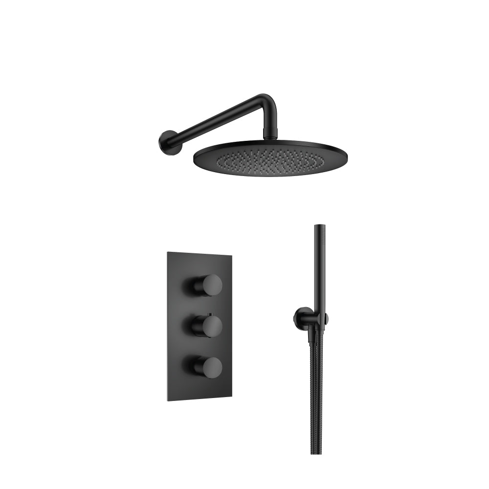 Flusso Serie 100 100.7150 Two Output Shower Set With Shower Head And Hand Held