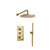Flusso Serie 100 100.7150 Two Output Shower Set With Shower Head And Hand Held
