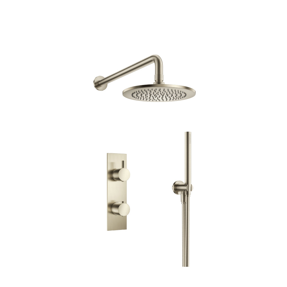 Flusso Serie 100 100.7250 Two Output Shower Set With Shower Head And Hand Held - Parent