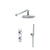 Flusso Serie 100 100.7250 Two Output Shower Set With Shower Head And Hand Held