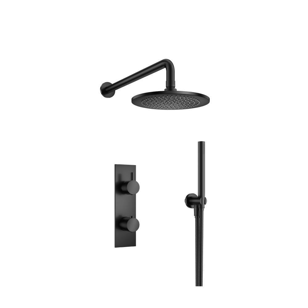 Flusso Serie 100 100.7250 Two Output Shower Set With Shower Head And Hand Held
