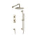 Flusso Serie 100 100.7300 Two Output Shower Set With Shower Head, Hand Held And Slide Bar - Parent