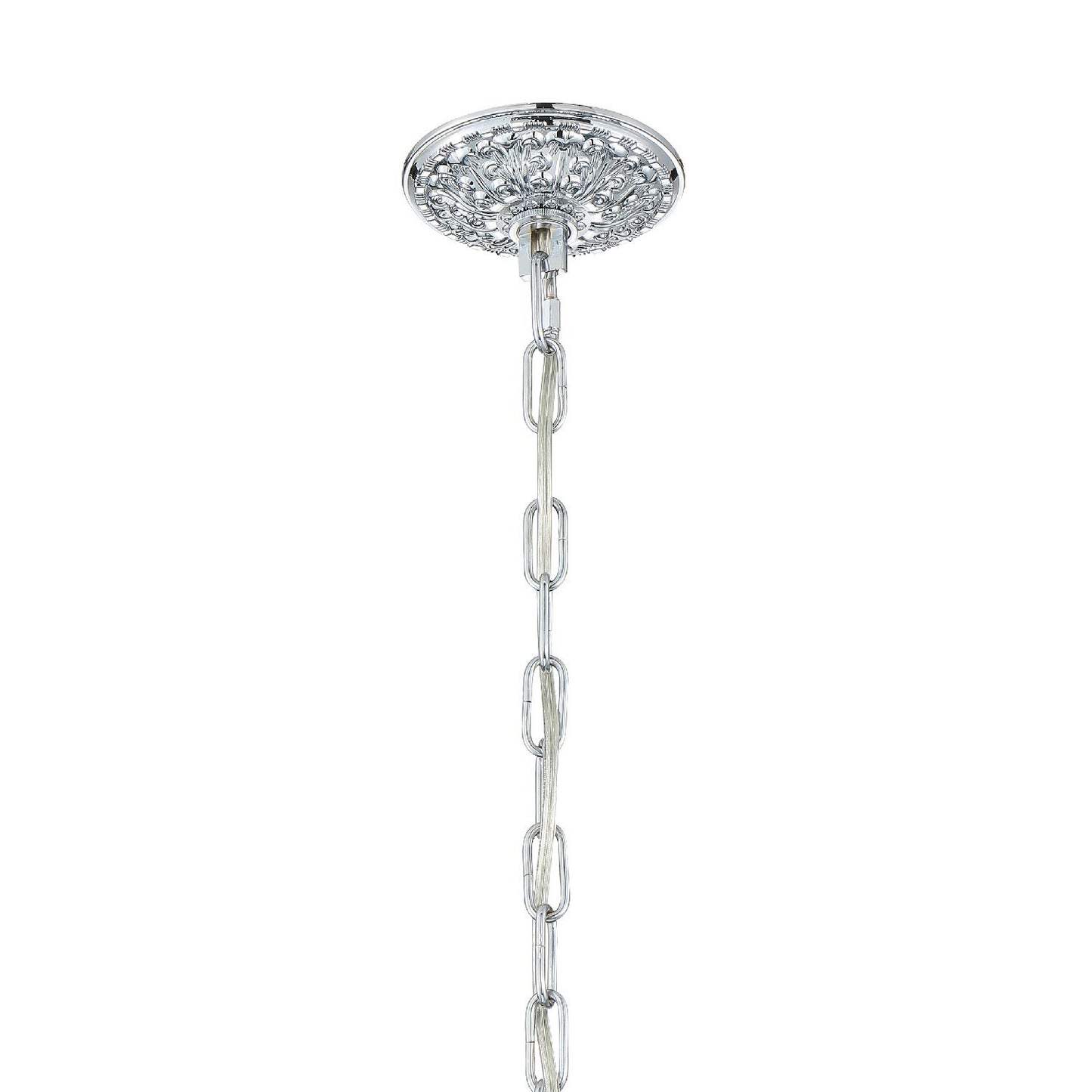 Crystorama 1005-CL-S Traditional Crystal 5 Light Swarovski Strass Crystal Chandelier - Parent