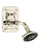 Waterstone AG250-1 Argonaut Wall Mount Shower Head With Back Plate
