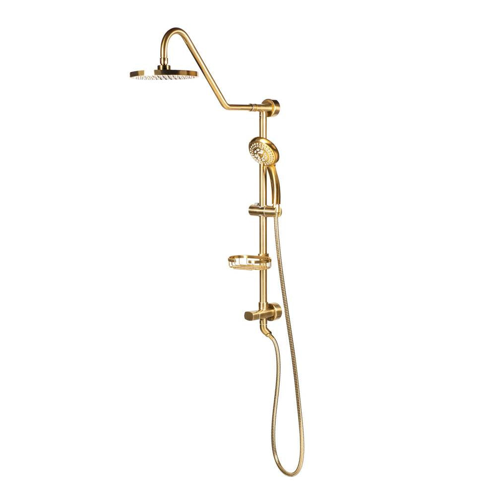 Pulse PLS-1011-1.8GPM Kauai III Rain ShowerSpa Brass Shower System - Parent