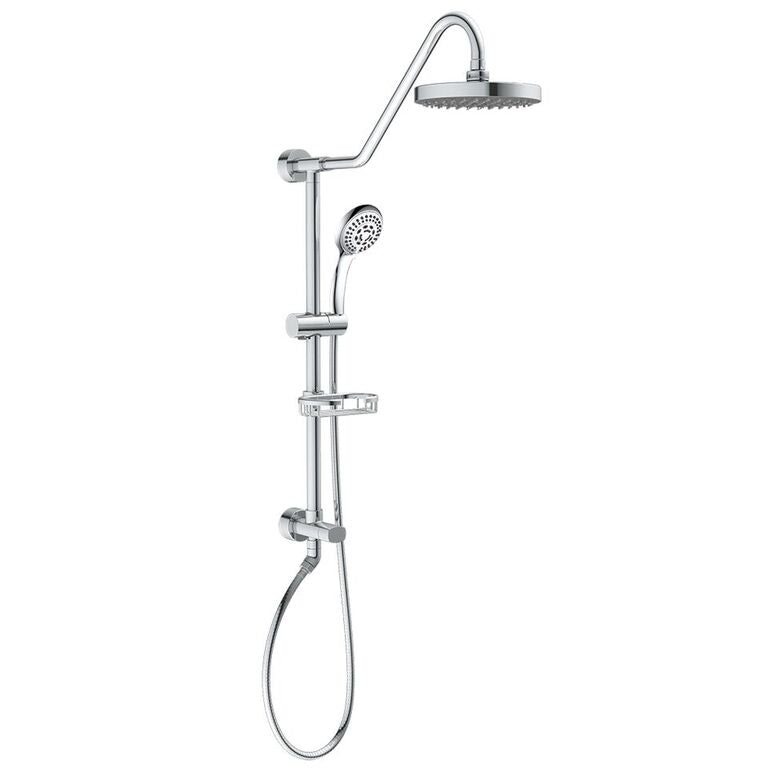Pulse PLS-1011-1.8GPM Kauai III Rain ShowerSpa Brass Shower System