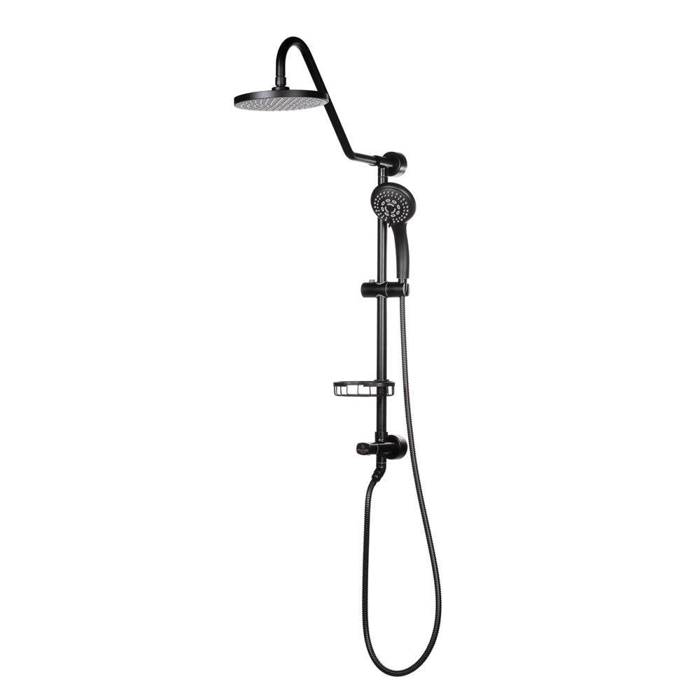 Pulse PLS-1011-1.8GPM Kauai III Rain ShowerSpa Brass Shower System
